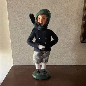 Byers' Choice Boy with Coin Caroler 2000